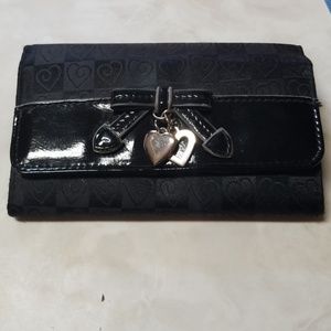 Black hearts wallet